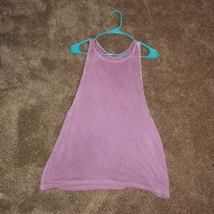 AE lavender tunic with braided sides